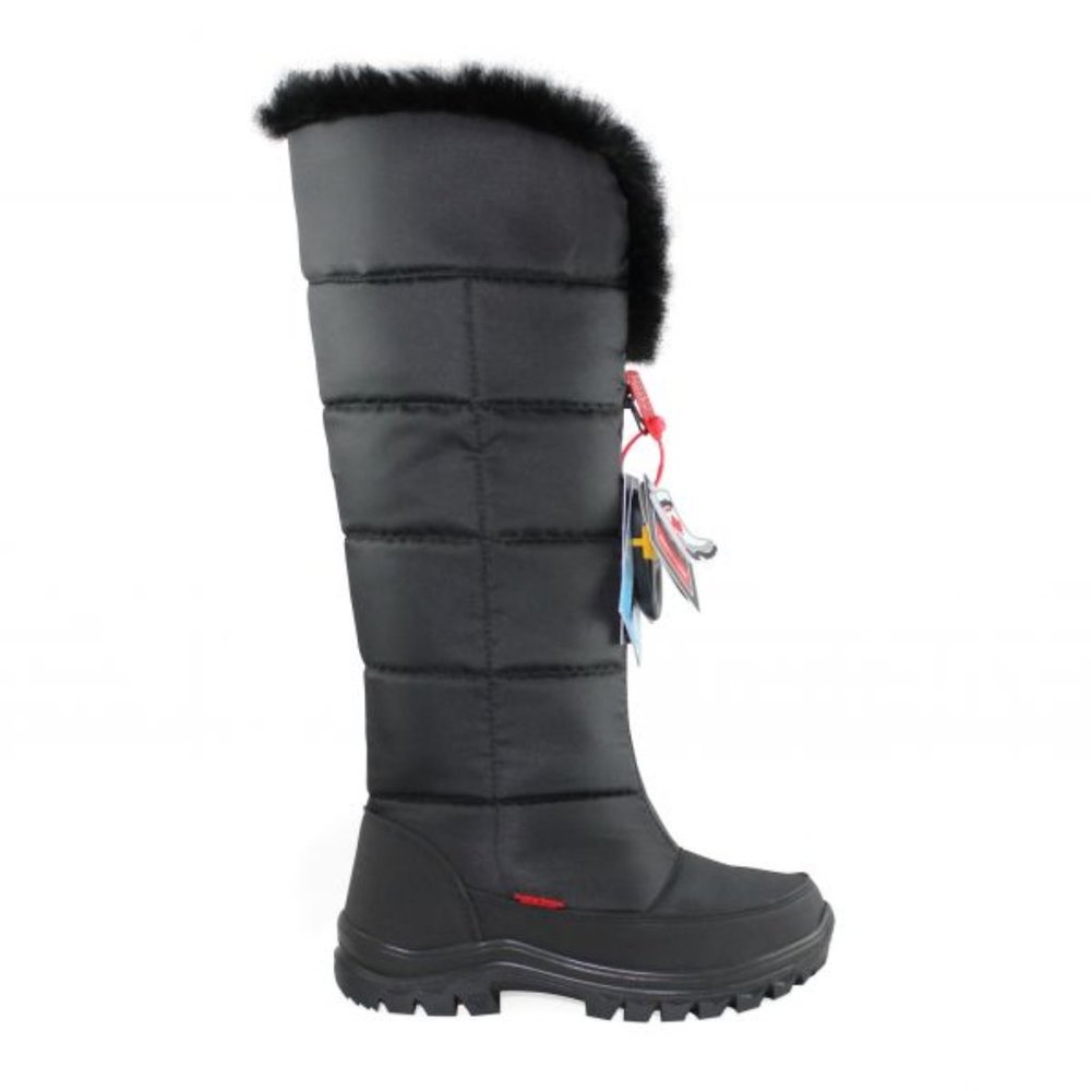 Women's winter boots with anti-slip system -30C